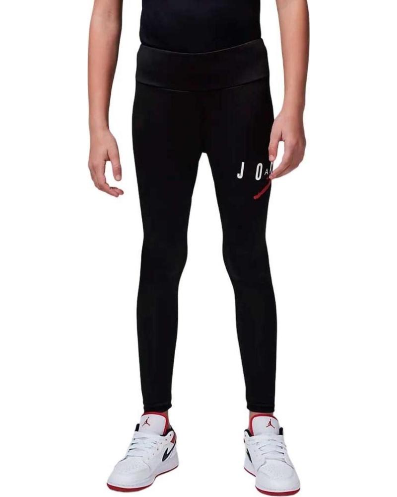 NIKE MALLAS JUMPMAN SUSTAINABLE LEGGINGS NIÑA 45B913 NEGRO