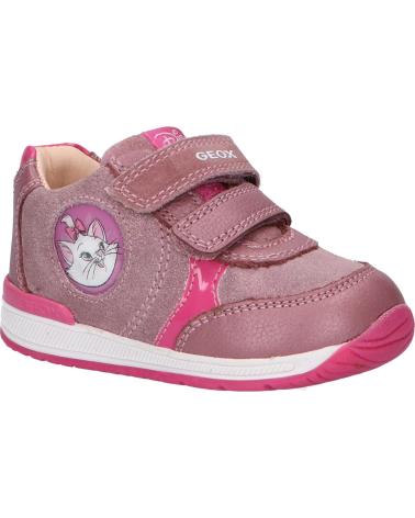 Esportes  de Menina GEOX B260LB 07744 B RISHON C8J8N DK ROSE-FUCHSIA