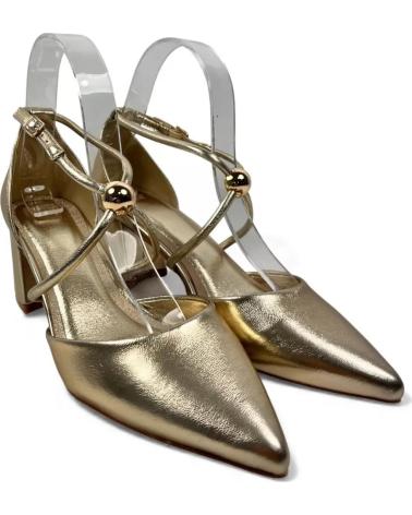 TIMBOS SANDALIA DE FIESTA TACÓN MUJER ORO 132348 AMARILLO