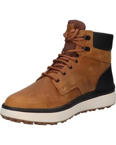 GEOX U GRANITO GRIP B A STIVALI UOMO C2041 OCRA-NERO C2041 OCHRE-BLACK