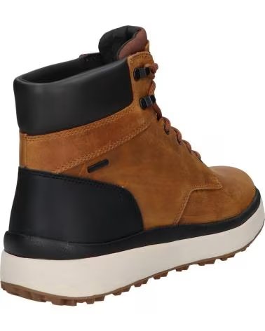 GEOX U GRANITO GRIP B A STIVALI UOMO C2041 OCRA-NERO C2041 OCHRE-BLACK