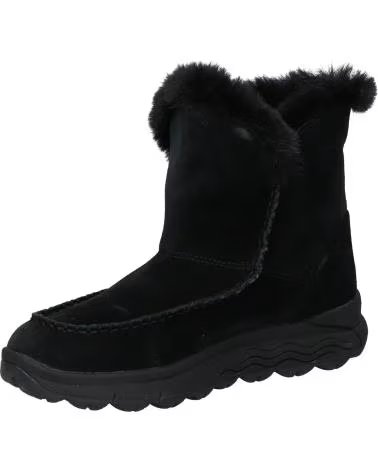 GEOX D SPHÉRICA 4X4 B ABX BOTTES IMPERMÉABLES FEMME NOIR C9999 BLACK