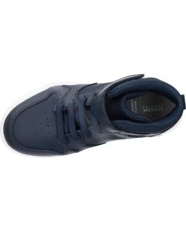 ZAPATILLAS CASUAL GEOX J PERTH BOY C0832 NAVY-LT GREY C0832 NAVY-LT GREY