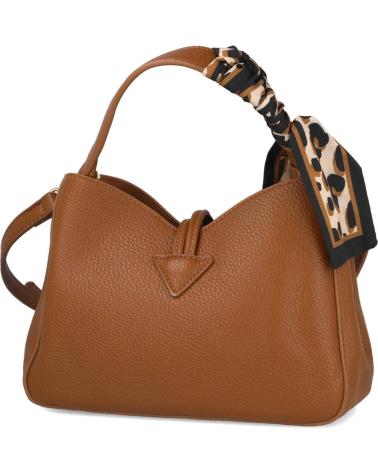 BOLSO DE MANO Y HOMBRO PEQUEÑO BUBBLE BOBBLE CTS73738 MUJER MARRÓN MARRON