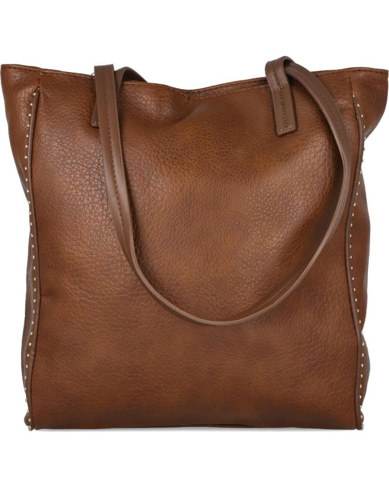 BOLSO SHOPPING BUBBLE BOBBLE BFY27931 DE CUERO CAFÉ CAFE