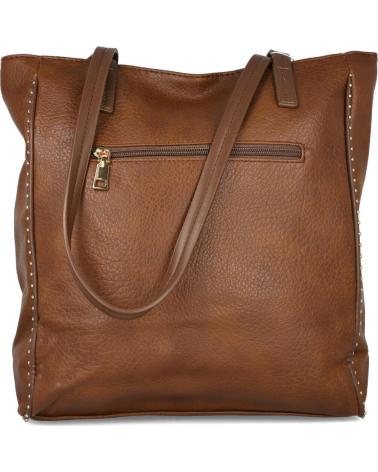 BOLSO SHOPPING BUBBLE BOBBLE BFY27931 DE CUERO CAFÉ CAFE