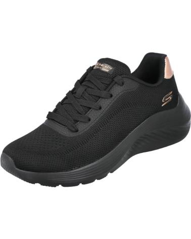 ZAPATILLAS DEPORTIVAS SKECHERS 117679 MUJER NEGRAS NEGRO