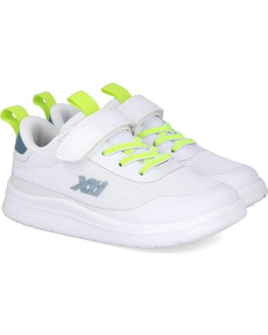 ZAPATILLAS DEPORTIVAS XTI NIÑA VELCRO Y CORDONES ELÁSTICOS BLANCO BLANCO