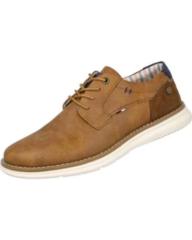XTI MEN'S DRESS SHOES LACES CAMEL CAMEL