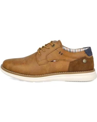 XTI MEN'S DRESS SHOES LACES CAMEL CAMEL