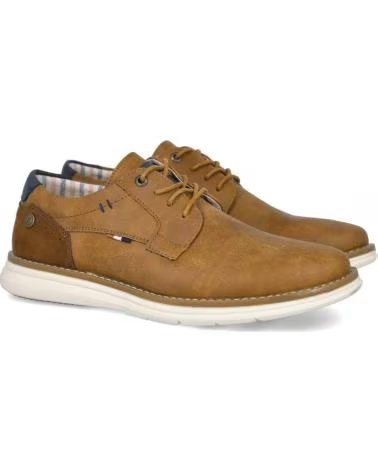 XTI MEN'S DRESS SHOES LACES CAMEL CAMEL