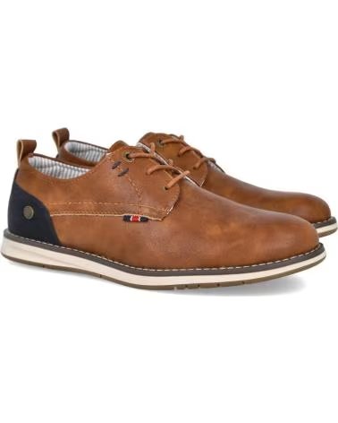 XTI 145713 SAPATOS DE CADARÇO MASCULINO CAMEL CAMEL