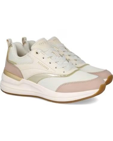 SKECHERS 177342 WOMEN'S SPORT SNEAKERS NATURAL NATURAL