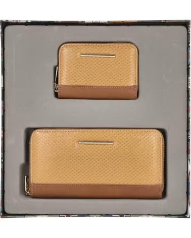 BUBBLE BOBBLE LOT DE 2 PORTEFEUILLES FEMME 01AA255 CAMEL CAMEL