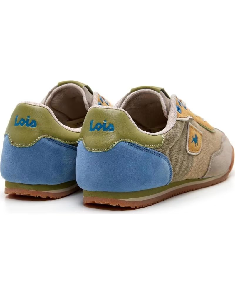 SAPATILHAS LOIS JEANS CASUAL 64537-057 BEGE BEIGE