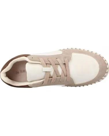 BASKETS FEMME ILSE JACOBSEN TULIP4092 BLANC BLANCO