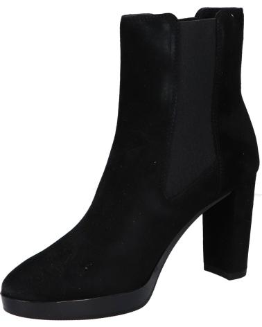 GEOX D WALK PLEASURE BOTAS DE TACÓN PARA MUJER C9999 BLACK