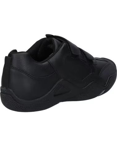 TÊNIS GEOX WADER FECHO DUPLO VELCRO MENINO PRETO C9999 BLACK