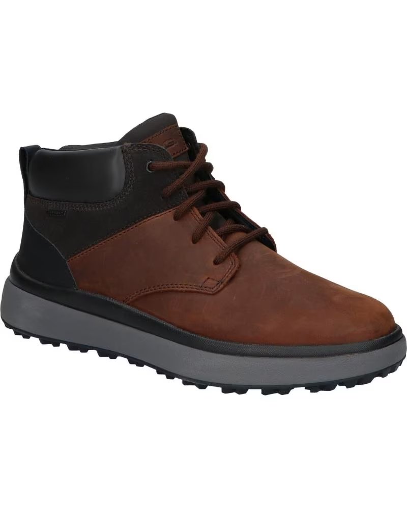 GEOX STIVALETTI UOMO U46FZA 0FF22 GRANITO GRIP C6009 COFFEE