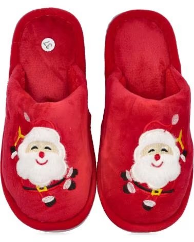 BUBBLE BOBBLE Zapatillas De Casa 070-363490 en rojo para mujer ROJO