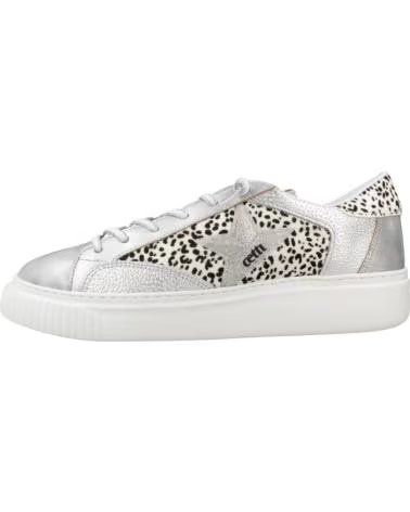 ZAPATILLAS CASUAL CETTI MUJER DEPORTIVAS CORDONES GRIS MINERAL MINERAL