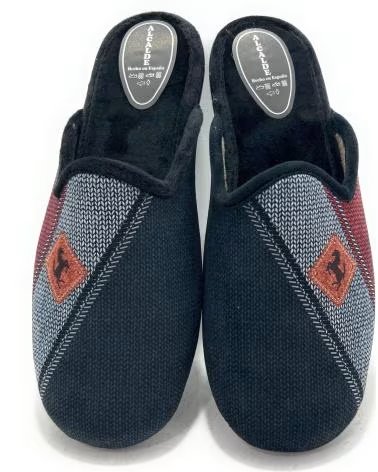 ALCALDE ZAPATILLAS CABALLERO CONFORT CABALLO REL NEGRO