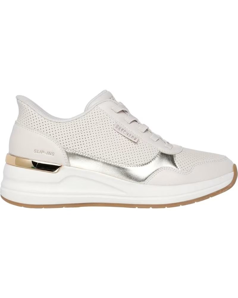 SNEAKERS SKECHERS BILLION 2 TOP-TIER 177343 BIANCHE PER DONNA BLANCO