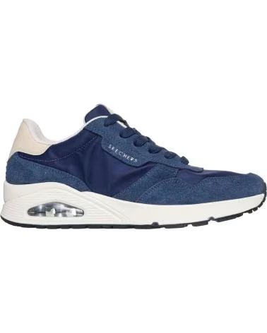 SNEAKERS SKECHERS UNO VINTAGE ON AIR DAIZ BLU UOMO AZUL