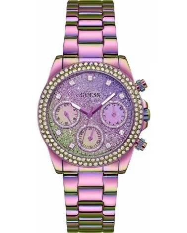 MONTRE GUESS GW0483L5 CHRONOGRAPHE AVEC LUNETTE BRILLANTE MORADO
