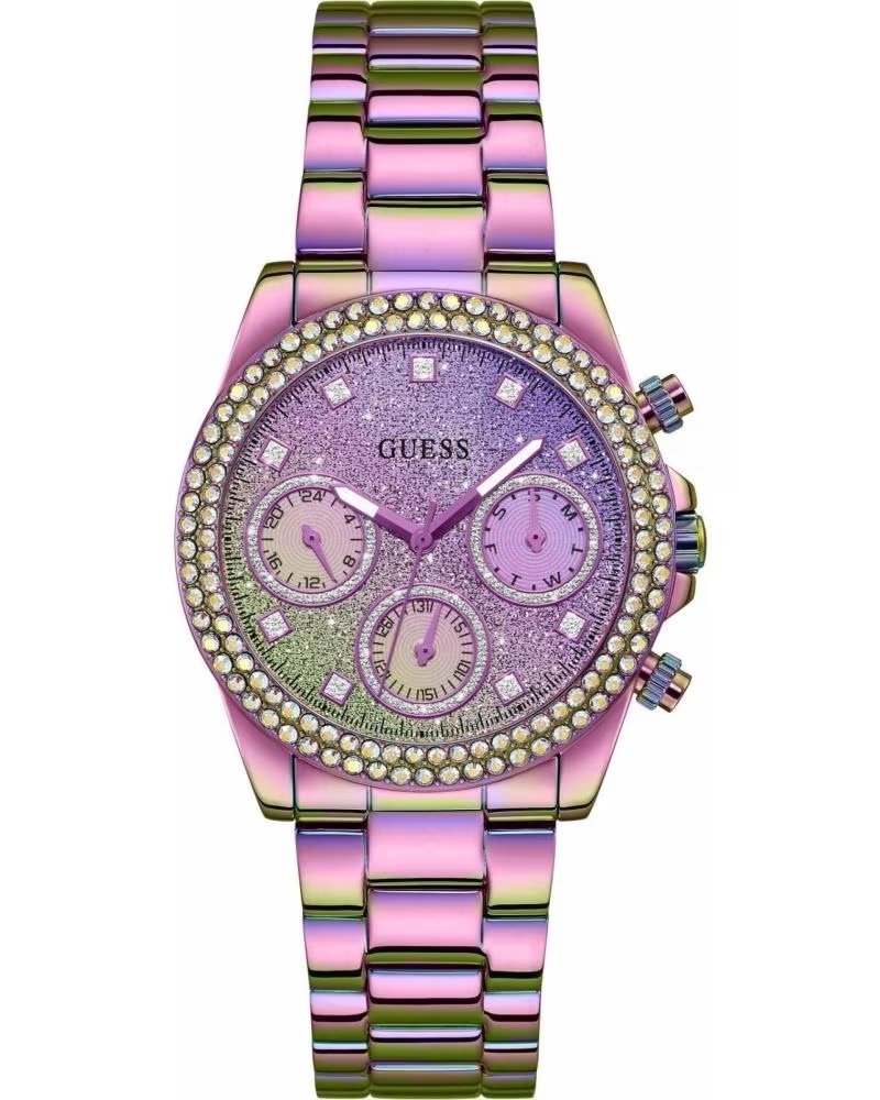 MONTRE GUESS GW0483L5 CHRONOGRAPHE AVEC LUNETTE BRILLANTE MORADO