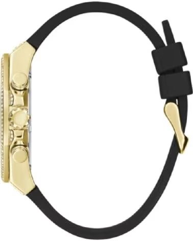 GUESS GW0518G2 GOLDENE UHR MIT SCHWARZEN DETAILS NEGRO
