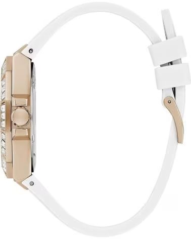 RELÓGIO GUESS GW0695L3 BRANCO ARO DE CRISTAIS BLANCO