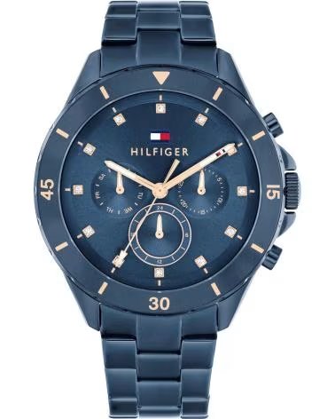 Startseite-TOMMY-HILFIGER-TOMMY HILFIGER UHR 1782743 HERREN CHRONOGRAPH BLAU-AZUL