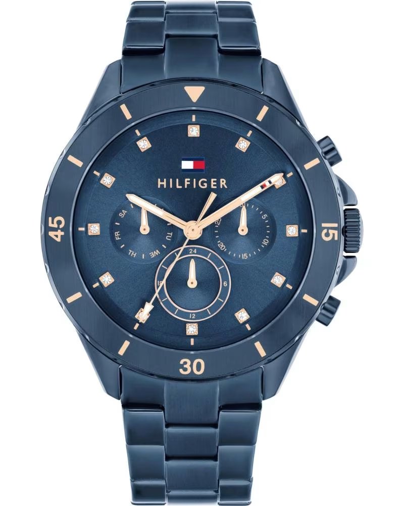 Startseite-TOMMY-HILFIGER-TOMMY HILFIGER UHR 1782743 HERREN CHRONOGRAPH BLAU-AZUL