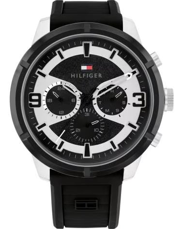 RELÓGIO TOMMY HILFIGER 1792074 CRONÓGRAFO HOMEM NEGRO