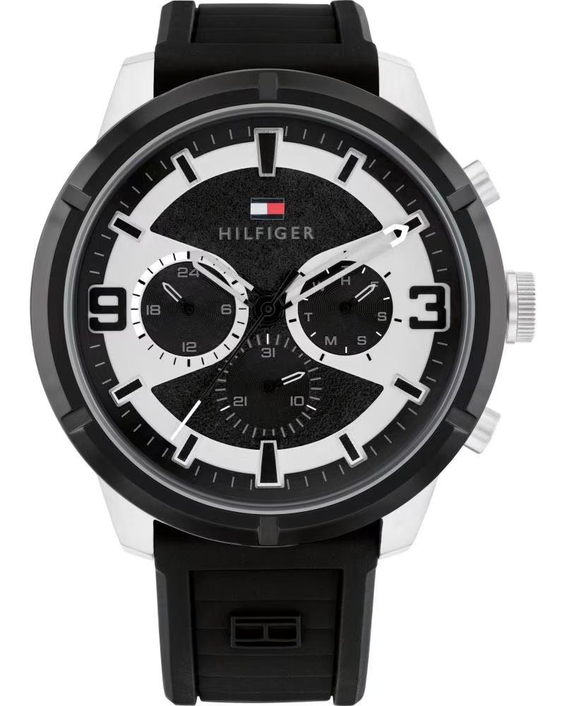 RELÓGIO TOMMY HILFIGER 1792074 CRONÓGRAFO HOMEM NEGRO