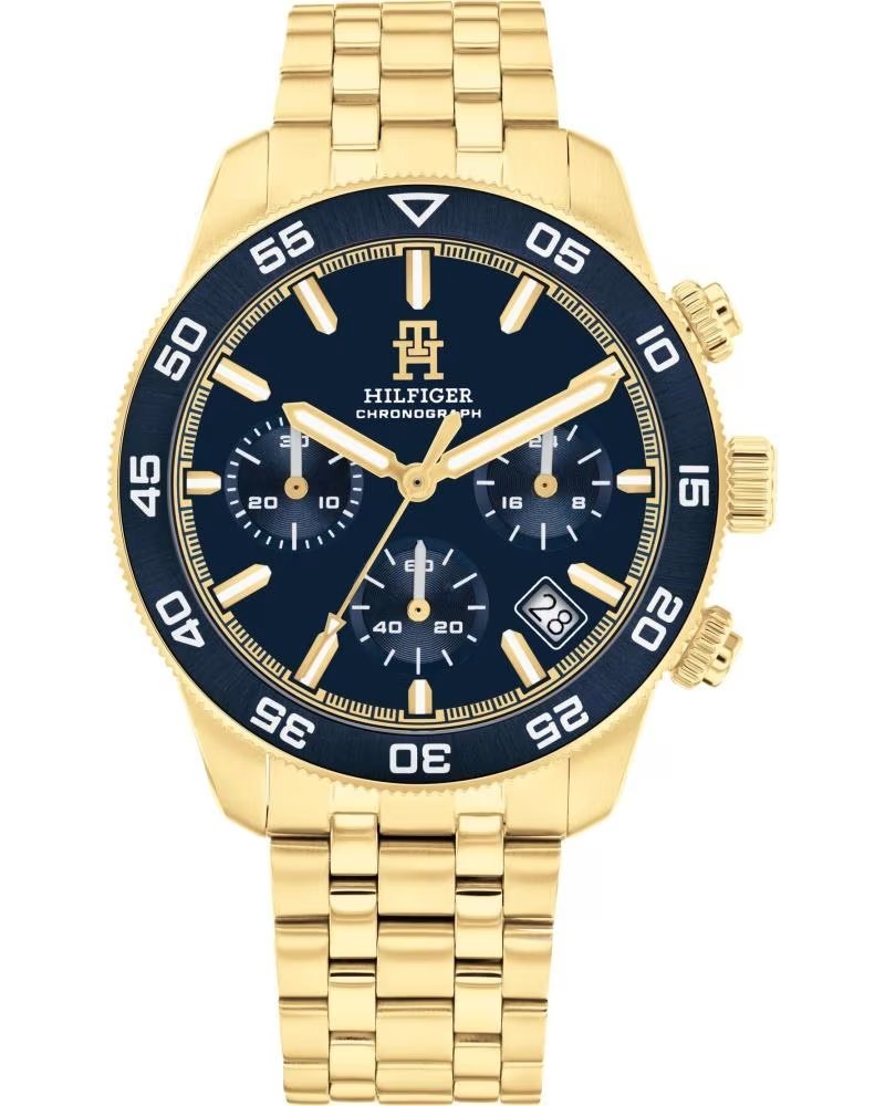 TOMMY HILFIGER CHRONOGRAPH 1792158 UHR AUS GOLDFARBENEM EDELSTAHL DORADO