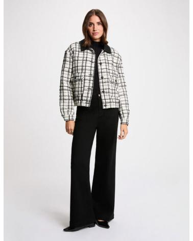 MORGAN CHAQUETA MUJER 261-VNOLIA CUADROS A CUADROS