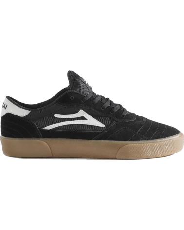 ZAPATILLAS LAKAI CAMBRIDGE BLACK GUM SUEDE NAN
