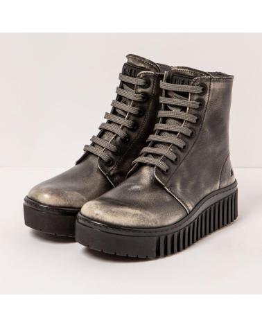 BOTAS MUJER ART COMPANY BRIGHTON 1517 PLATAFORMA GRIS GRIS