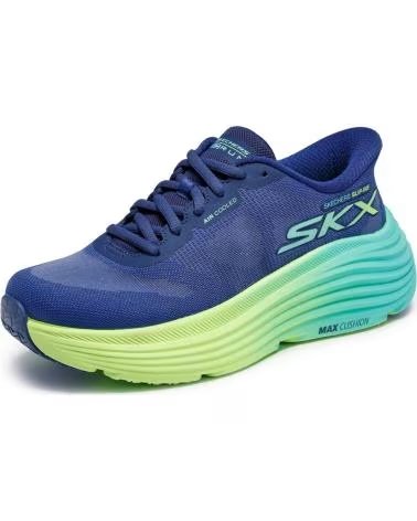SKECHERS SLIP-INS MAX CUSHIONING ENDEAVOUR MEN'S SHOES BLUE AZUL