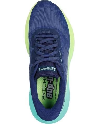 SKECHERS SLIP-INS MAX CUSHIONING ENDEAVOUR MEN'S SHOES BLUE AZUL