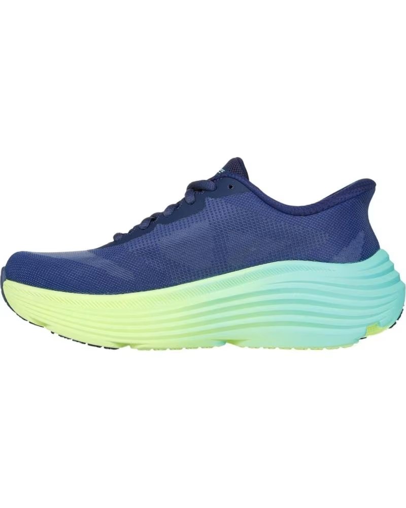 SKECHERS SLIP-INS MAX CUSHIONING ENDEAVOUR MEN'S SHOES BLUE AZUL