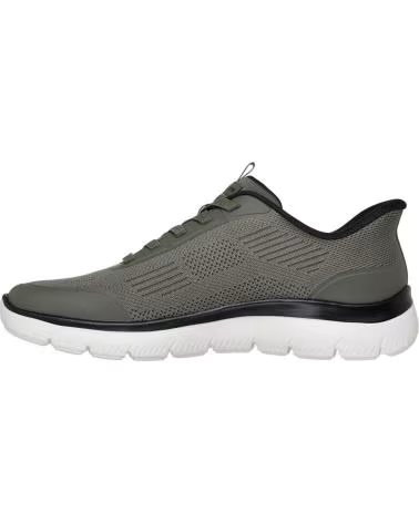 SKECHERS ZAPATILLAS DEPORTIVAS HOMBRE 233047 OLBK GRIS