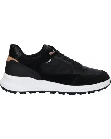 GEOX PG1X D36VRA DEPORTIVAS CASUAL MUJER NEGRAS NEGRO