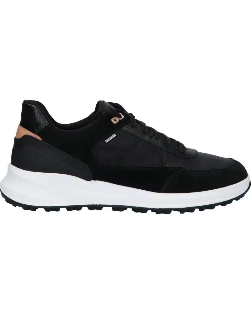 GEOX PG1X D36VRA DEPORTIVAS CASUAL MUJER NEGRAS NEGRO