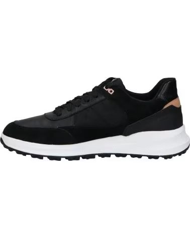 GEOX PG1X D36VRA DEPORTIVAS CASUAL MUJER NEGRAS NEGRO