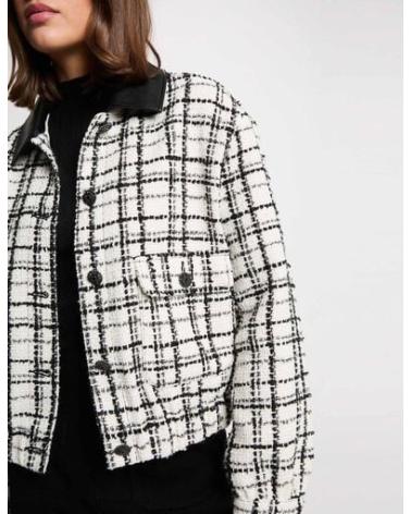 MORGAN CHAQUETA MUJER 261-VNOLIA CUADROS A CUADROS