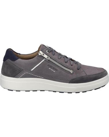 ZAPATILLAS CASUAL JOSEP SEIBEL MADDOX-07 DE NUBUCK PARA HOMBRE GRIS