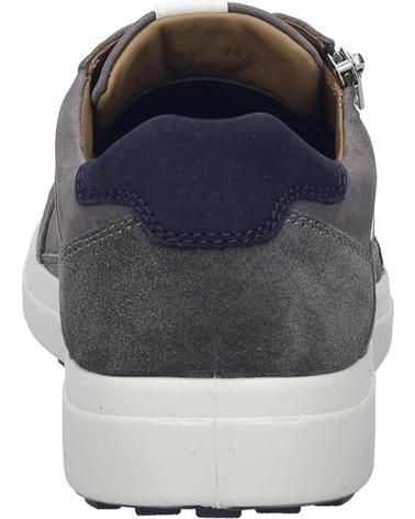 ZAPATILLAS CASUAL JOSEP SEIBEL MADDOX-07 DE NUBUCK PARA HOMBRE GRIS